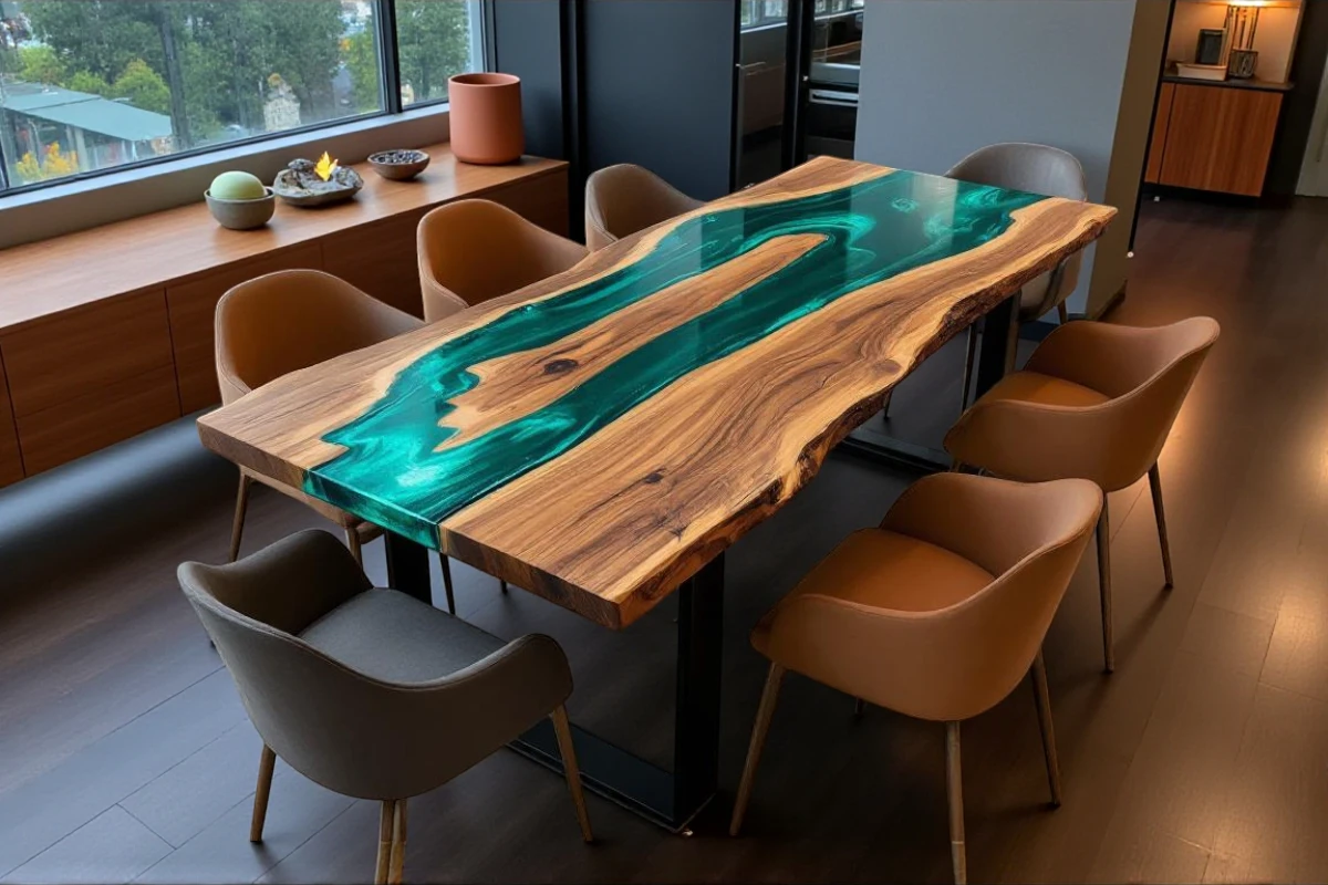 Premium Epoxy Wood Tables
