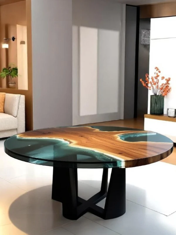 Transparent Centered Table (D16)